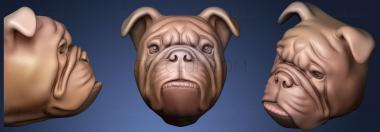 3D model Bulldog (STL)